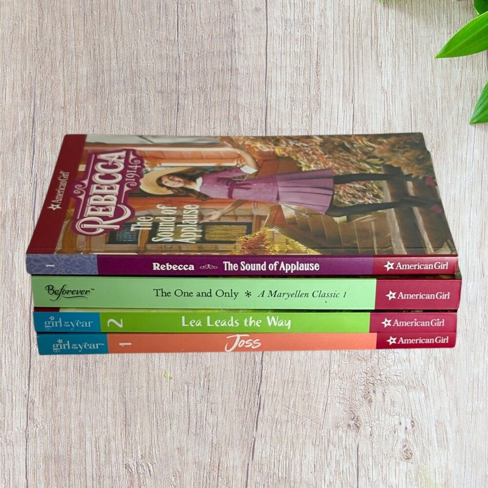 Lot of 4 American Girl  Lea, Rebecca, Maryellen, Joss Paperback Preowned VGC